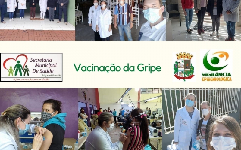 Desde Março a Unidade de Saúde de Salgado Filho iniciou a vacinação da gripe, ela protege contra os vírus influenza A (H