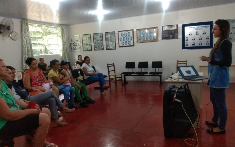 Encontro com algumas familiar beneficiárias do Programa Família Paranaense